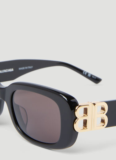 Balenciaga Dynasty Square Sunglasses Black bcs0353011