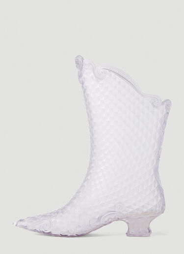 Y/Project x Melissa Court Boots Transparent ypr0352001
