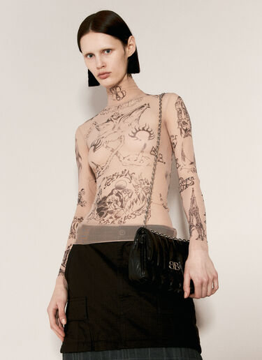 Balenciaga Monaco 迷你链带单肩包 黑色 bal0256028