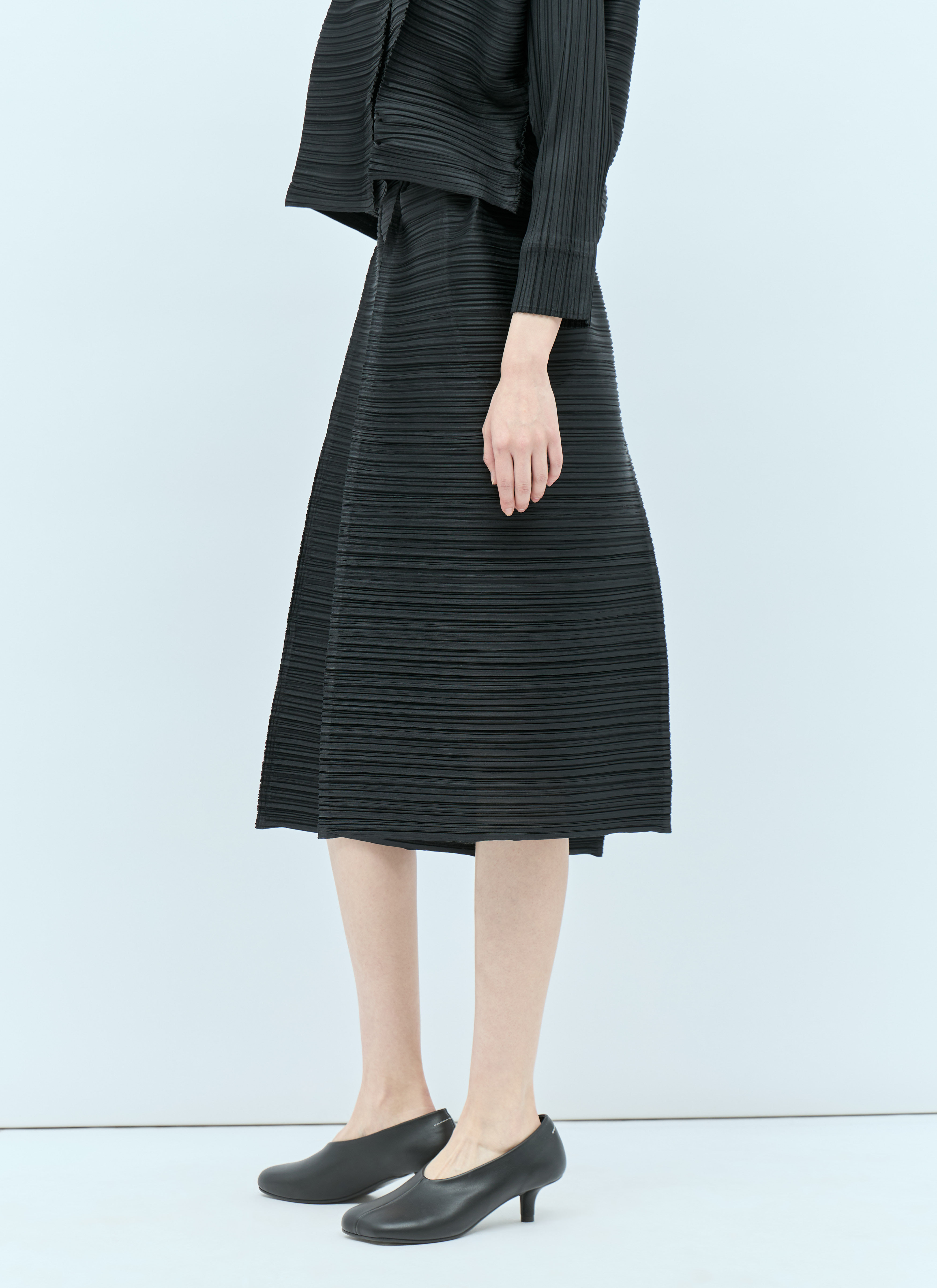 Pleats Please Issey Miyake Thicker Bounce 气球裤 绿色 plp0256008