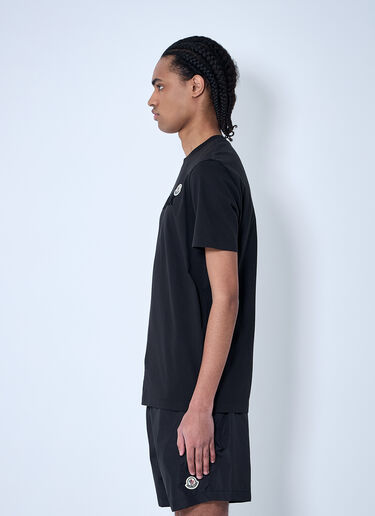 Moncler Logo Motif T-Shirt Black mon0160024