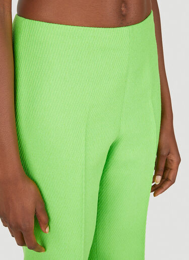 Gucci Pressed Pleat Pants Green guc0250045