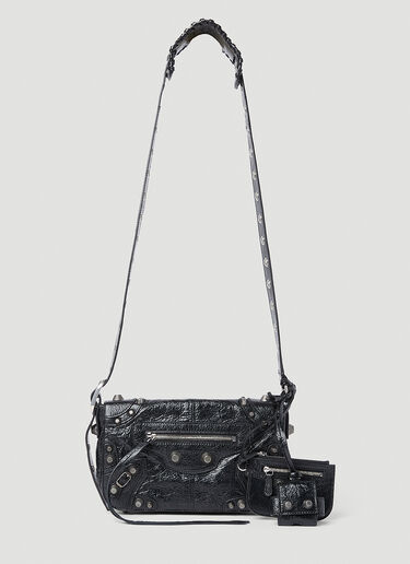 Balenciaga Le Cagole Mini Crossbody Bag in Black