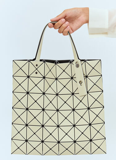Bao Bao Issey Miyake Lucent Gloss Tote Bag Beige bao0258006