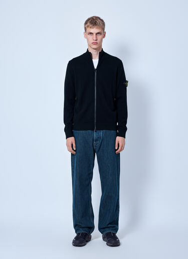 Stone Island Five-Pocket Wide-Leg Denim Jeans Blue sto0165110