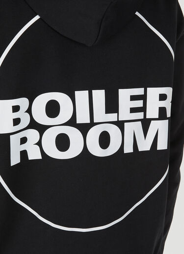 Boiler Room OG フード付きスウェットシャツ ブラック bor0348006