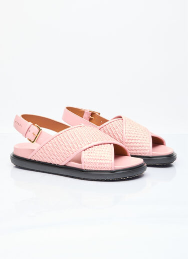 Marni Fussbet Sandals Pink mni0255022