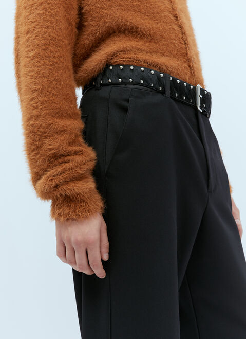 Dries Van Noten Stud Hair Belt Blue dvn0154003