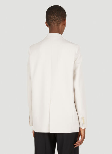 Acne Studios Double Breasted Blazer Cream acn0250063