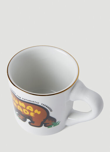 Human Made Brown Bear Coffee Mug White hmd0152031
