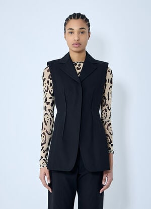 Sportmax Oca Tailored Vest Beige spx0259001