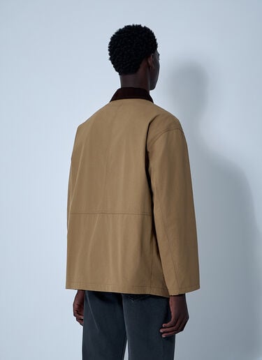The Row Frank Jacket Beige row0160029