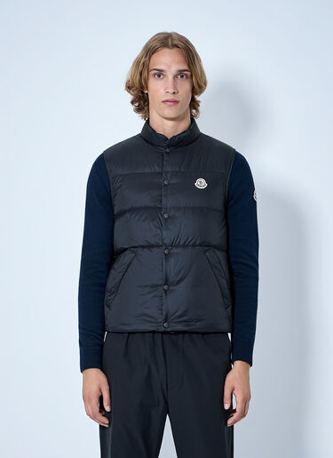 LN-CC® - Moncler: Tuquerouye Shell Down Vest - Black Moncler Tuquerouye Shell Down Vest Black mon0165022