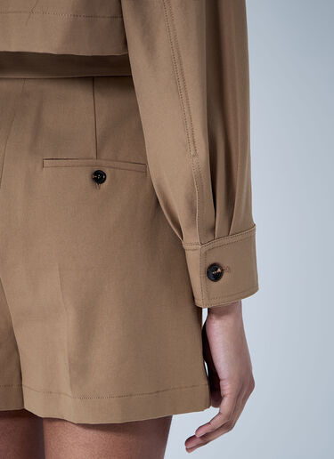 Max Mara Crop Tailored Jacket Beige max0260029