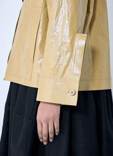 Jil Sander High-Shine Jacket Beige jil0259010