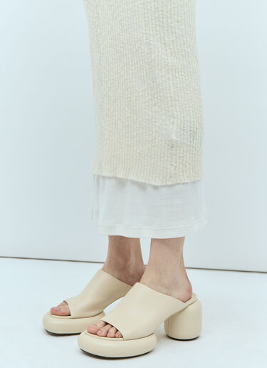 Jil Sander+ Knit Midi Dress Beige jsp0255008