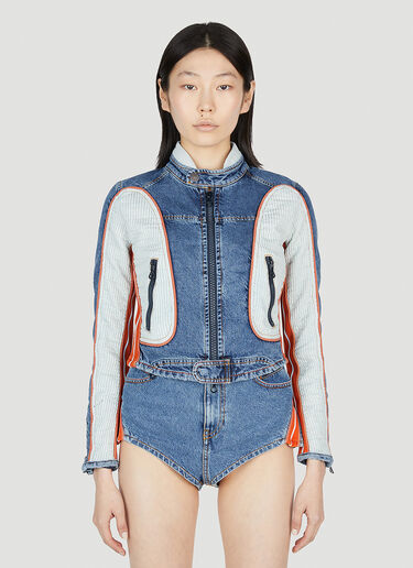 Diesel De-Light-S Biker Jacket Blue dsl0252007