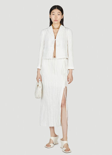 Elani Crinkled Shirt Rejina Pyo Elani Crinkled Shirt White rej0252004