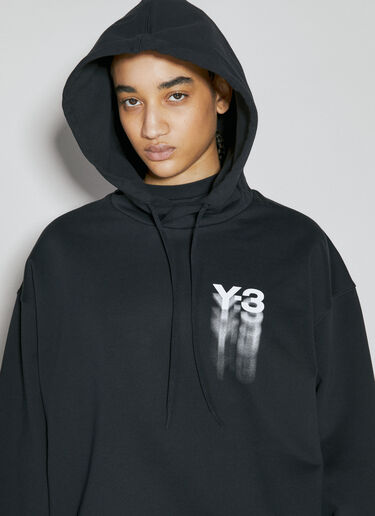 Y-3 GFX Hooded Sweatshirt Black yyy0356006