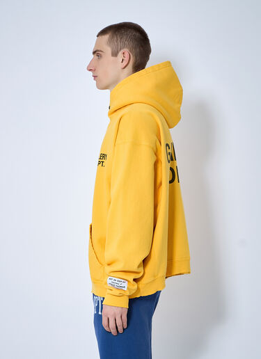 Gallery Dept. 90s Hooded Sweatshirt Yellow gdp0160003