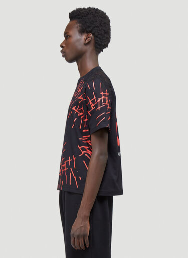 Youths In Balaclava Graphic T-Shirt Black yib0142009