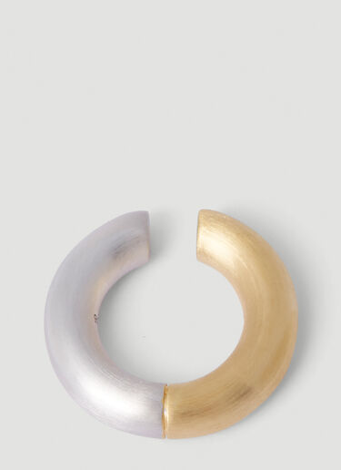 Duo Tone Ear Cuff Tom Wood Duo Tone Ear Cuff Silver tmw0251003