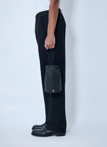 Sporty Pouch Bag The Row Sporty Pouch Bag Black row0163011