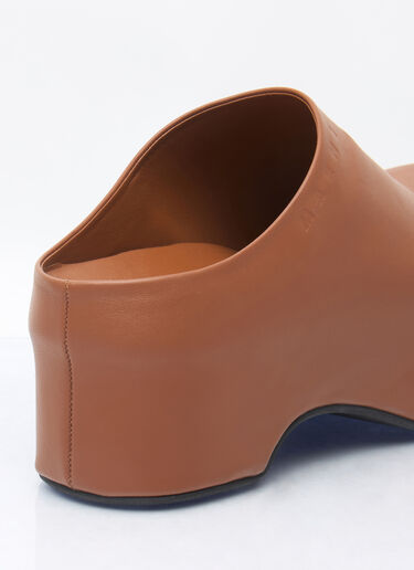Marni Chunky Sabot Clogs Brown mni0259019