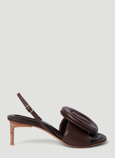 Jacquemus Les Sandales Cuscinu 高跟鞋 棕色 jac0250105
