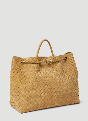 라지 안디아모 핸드백 Bottega Veneta 라지 안디아모 핸드백 브라운 bov0255097