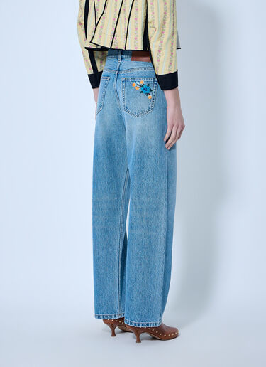 Chloé Straight Jeans In Denim Blue chl0266019