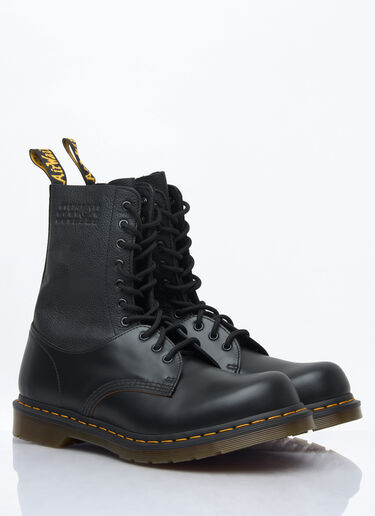 Dr. Martens x MM6 Maison Margiela 1490 10 Eye Boots Black dmm0159003