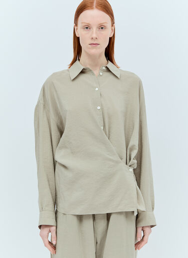 Lemaire Twisted Shirt Beige lem0256003