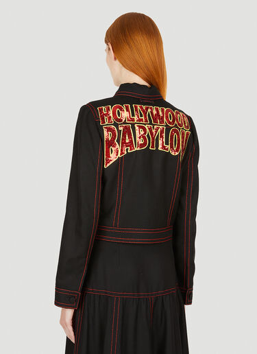 LN-CC® - Gucci: Hollywood Babylon Jacket - Black Gucci Hollywood Babylon Jacket Black guc0250042