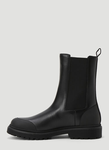 Patty Chelsea Boots Moncler Patty Chelsea Boots Black mon0243018