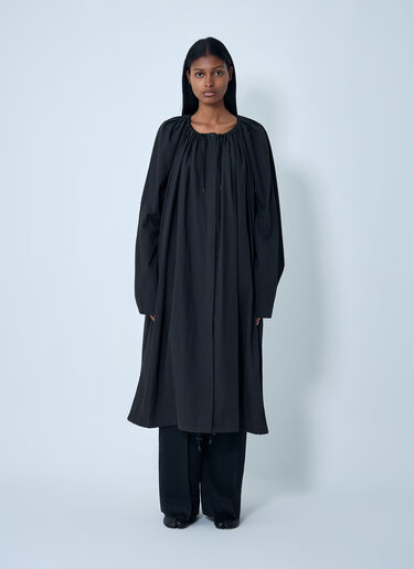 Gathered Parachute Coat TOTEME Gathered Parachute Coat Black tot0262024