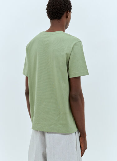 Jacquemus Le T-Shirt Gros Grain Green jac0158015