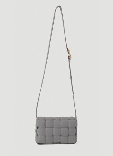 Bottega Veneta Padded Cassette Small Shoulder Bag Grey bov0251020