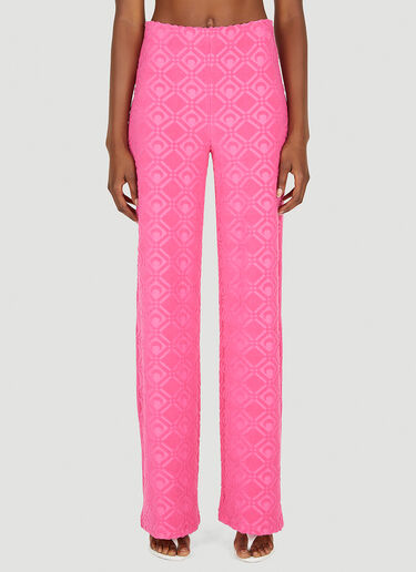 Moon Sponge Pants Marine Serre Moon Sponge Pants Pink mrs0252012