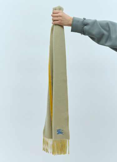 Reversible Cashmere Scarf Burberry Reversible Cashmere Scarf Khaki bur0155001