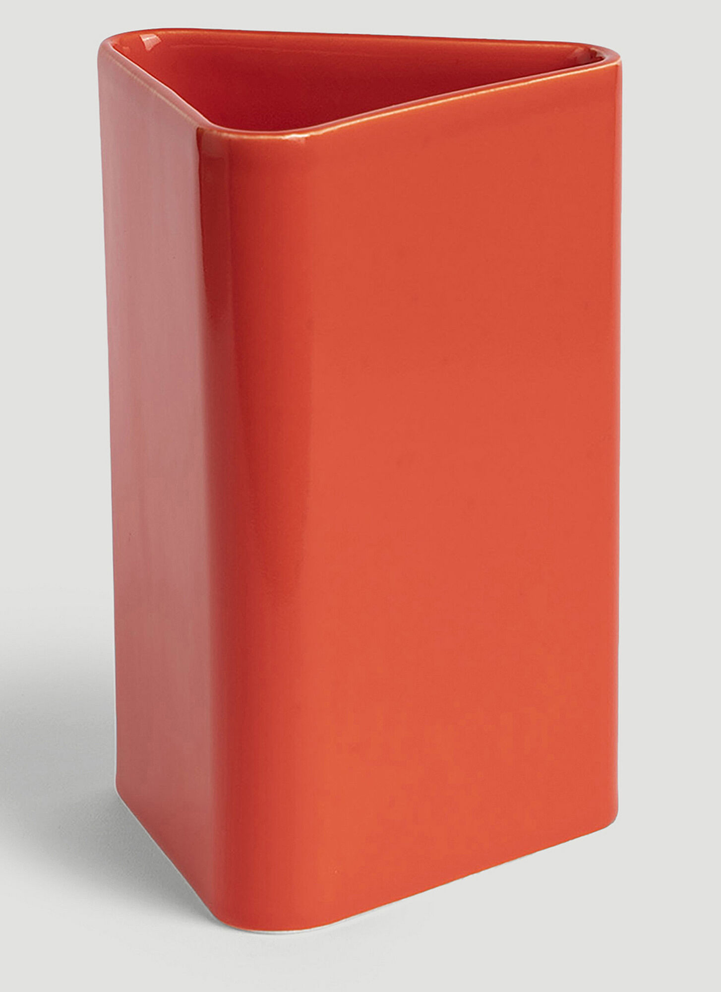 Shop Raawii Large Canvas Vase In Red