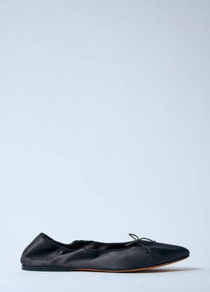 The Row Hereditas Ballerina Pumps Black row0259013