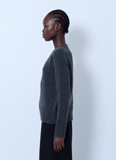 LN-CC® - The Row: Pato Cashmere Sweater - Grey The Row Pato Cashmere Sweater Grey row0266013