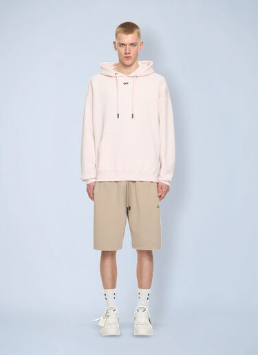 Off-White Paint Arrow Skate Hoodie Brown ofw0164172