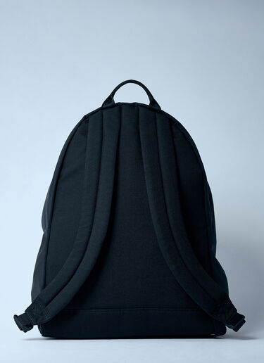 Stone Island Logo Patch Backpack Black sto0160058