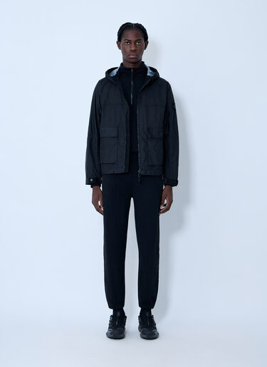 Stone Island Short Parka Jacket Black sto0164006