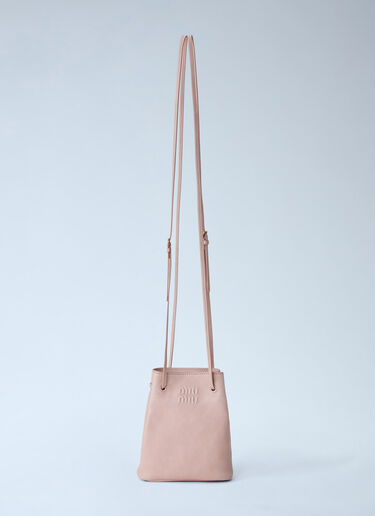 Nappa Leather Mini Bag Miu Miu Nappa Leather Mini Bag Pink miu0264213