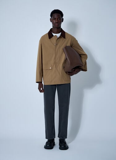 The Row Frank Jacket Beige row0160029