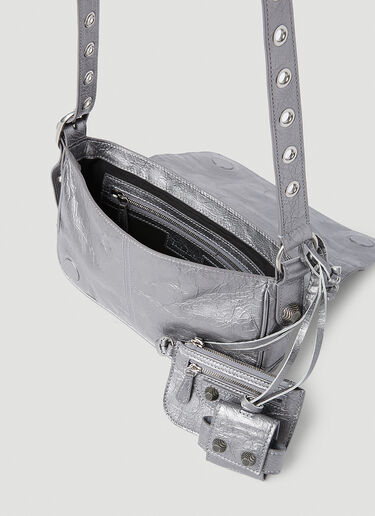 Balenciaga Le Cagole Crossbody Bag Silver bal0151058