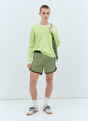 adidas by Wales Bonner Long Sleeve Knit T-Shirt Green awb0357011